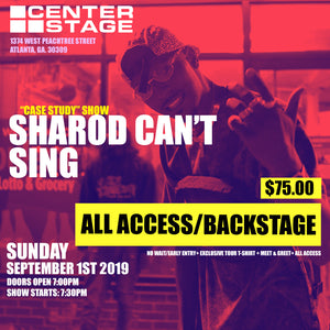 ALL ACCESS/BACKSTAGE TICKET